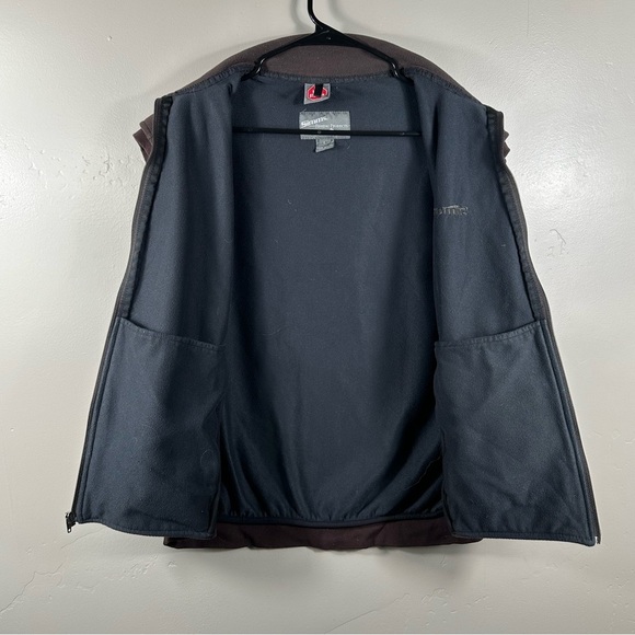 Simms Fishing Men’s Vest Jacket Size Medium - Light Brown - Picture 3 of 5